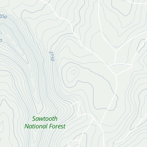 Map of Coal Pit Butte