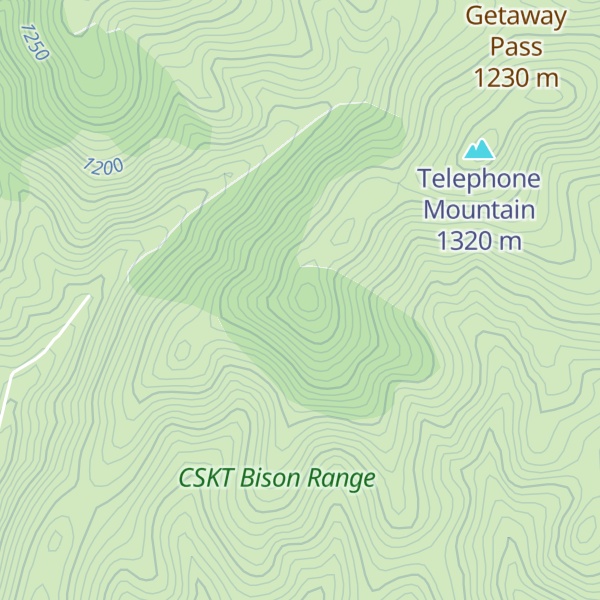 Map of Trisky Point