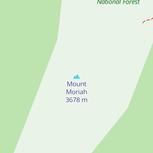 Map of Mount Moriah