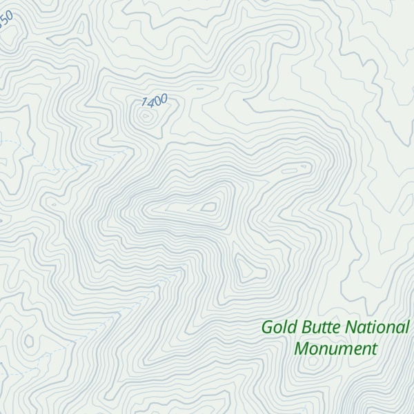 Map of Anderson Ridge