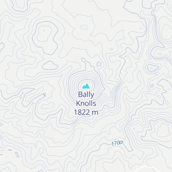 Map of Bally Knolls