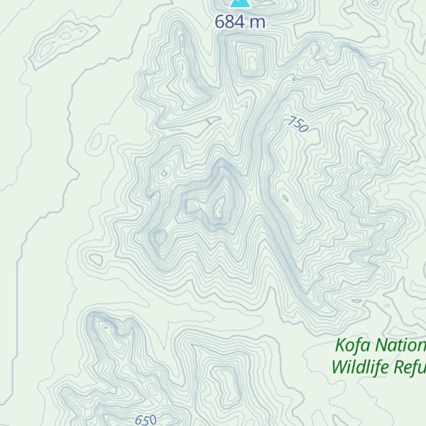 Map of High Peak
