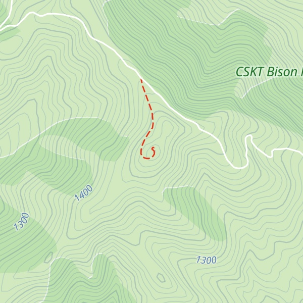 Map of Red Sleep Mountain