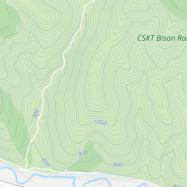 Map of Sheep Mountain