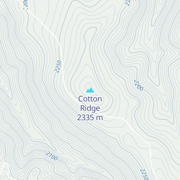 Map of Cotton Ridge