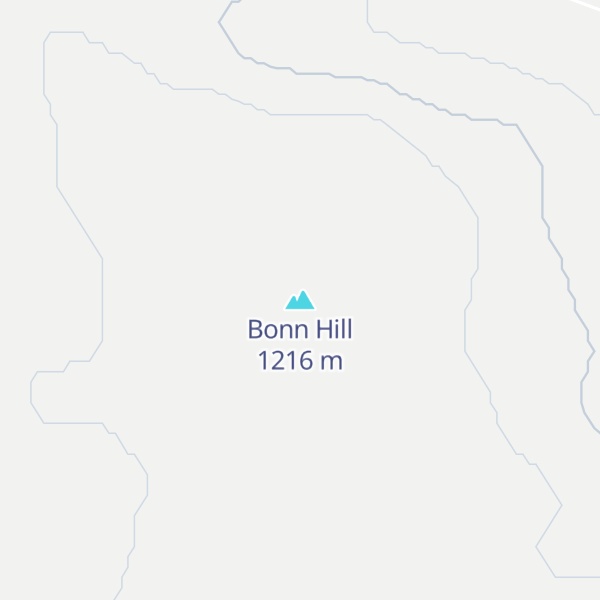 Map of Bonn Hill