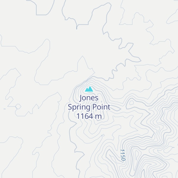 Map of Jones Spring Point