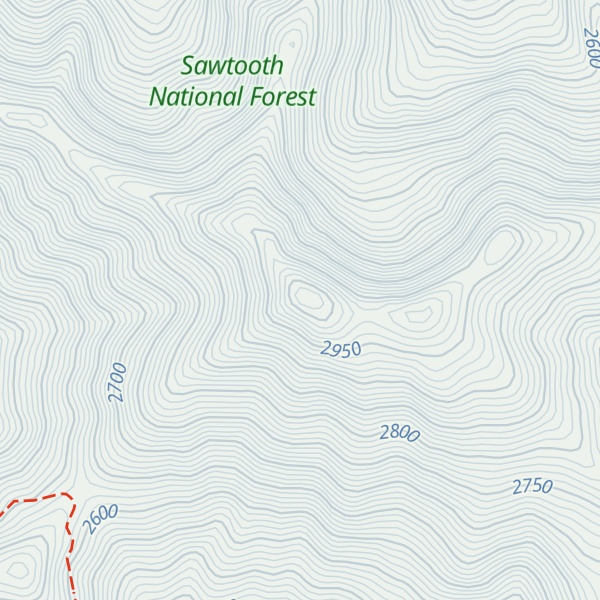 Map of Johnstone Peak