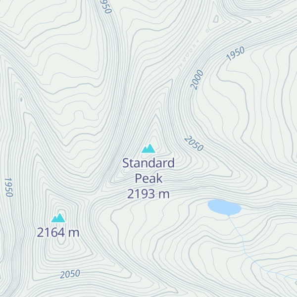Map of Standard Peak