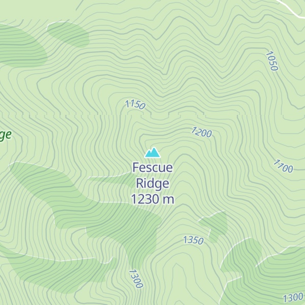 Map of Fescue Ridge