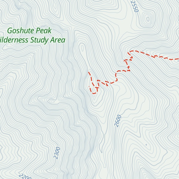 Map of Mount Pisgah