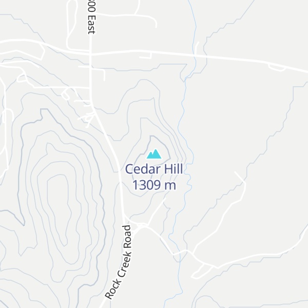 Map of Cedar Hill