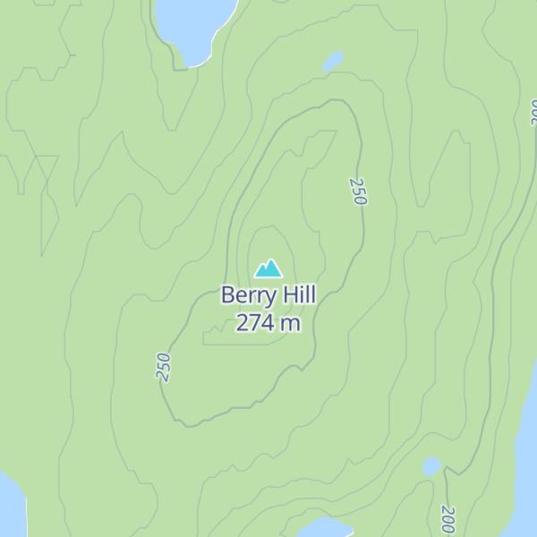 Map of Berry Hill