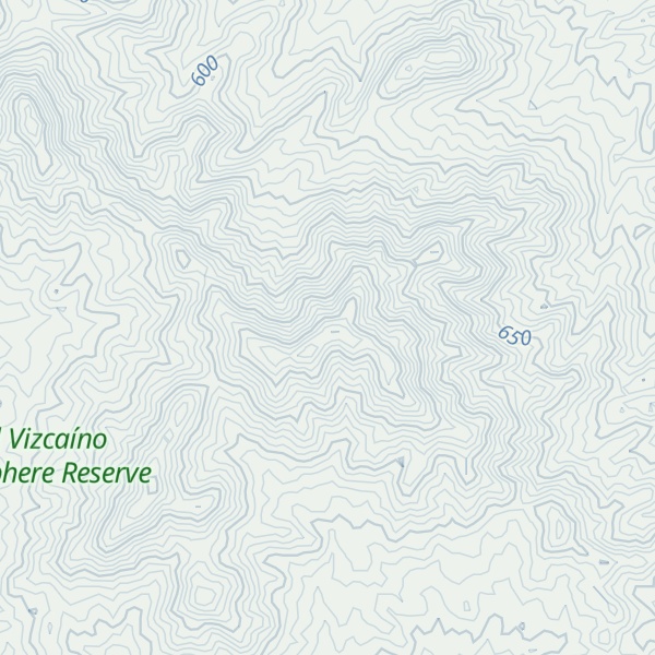 Map of Cerro El Datilon