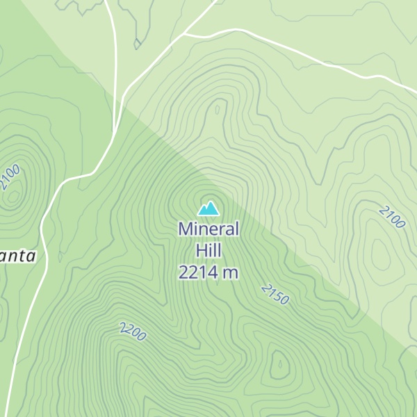 Map of Mineral Hill