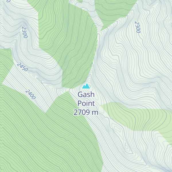 Map of Gash Point