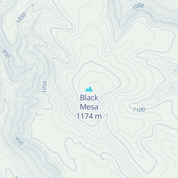 Map of Black Mesa