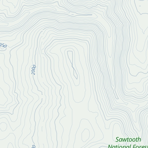 Map of Bald Hill