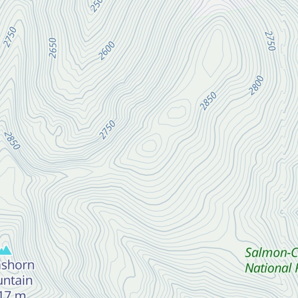 Map of Keystone Mountain