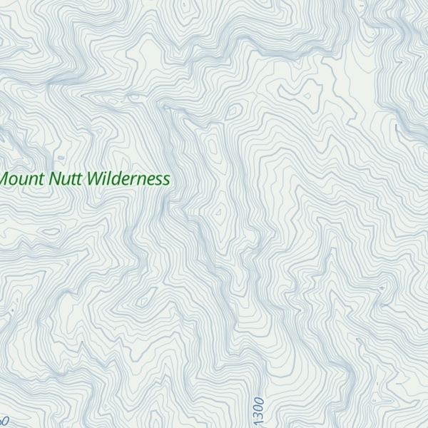 Map of Mount Nutt