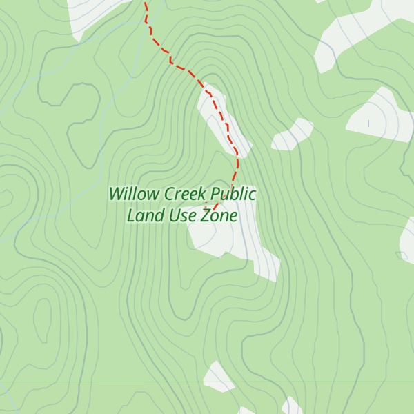 Map of Cell Phone Ridge