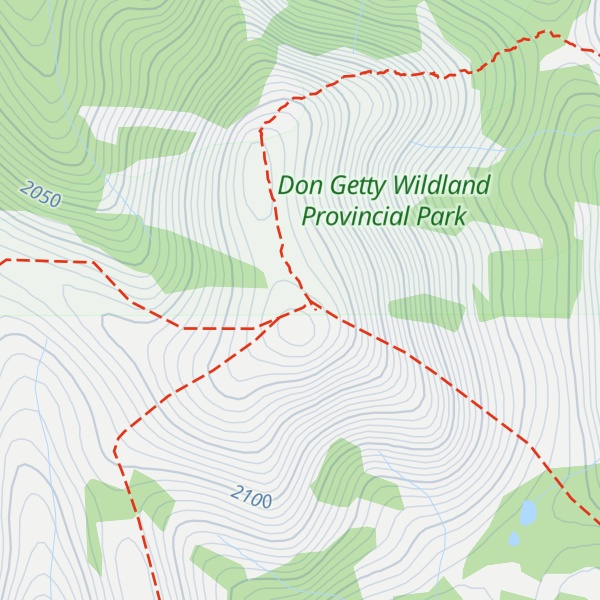 Map of Sheep Mountain