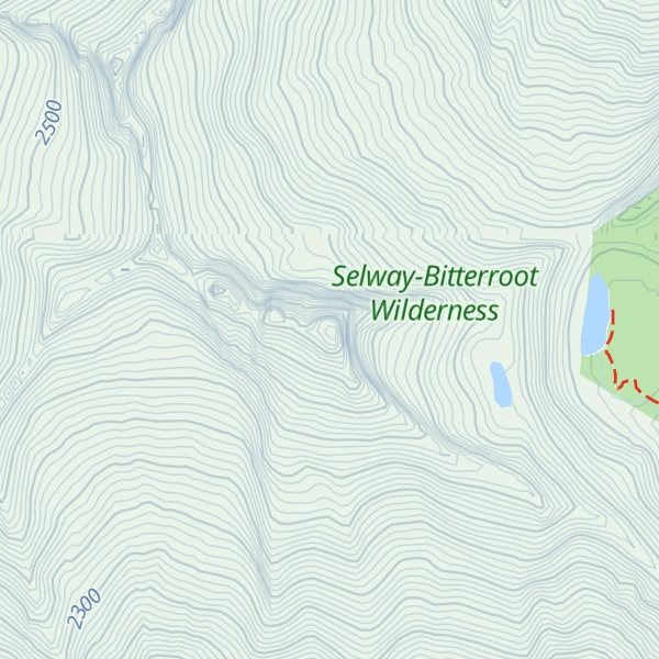 Map of Castle Crag