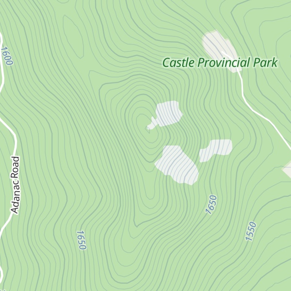 Map of Maverick Hill