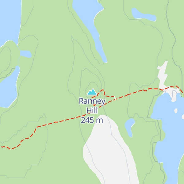 Map of Ranney Hill