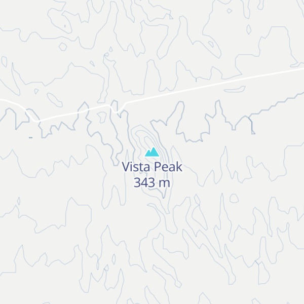 Map of Vista Peak