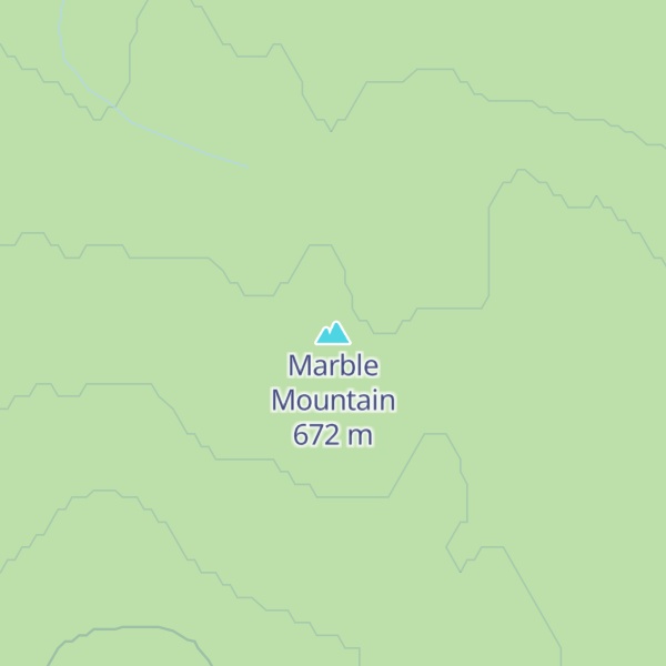Map of Marble Mountain