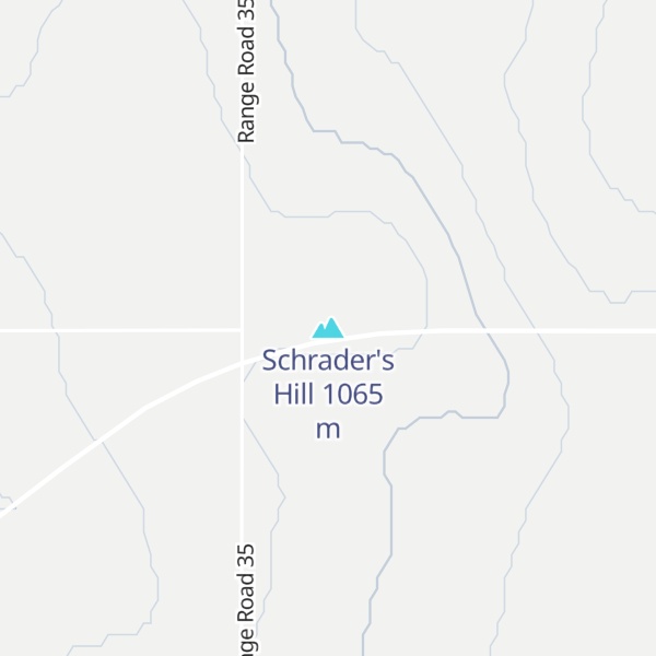 Map of Schrader's Hill