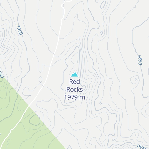 Map of Red Rocks