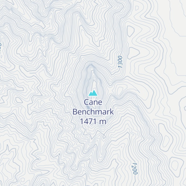 Map of Cane Benchmark
