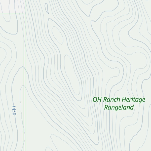 Map of Okotoks Mountain