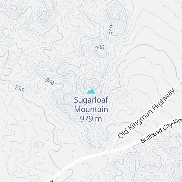 Map of Sugarloaf Mountain