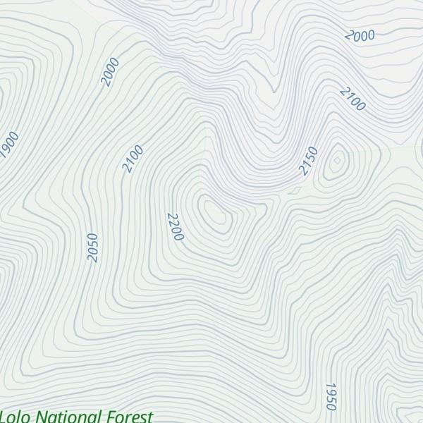 Map of McCormick Peak
