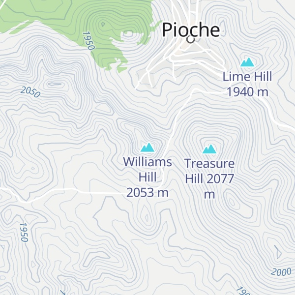Map of Williams Hill