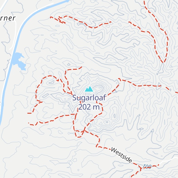 Map of Sugarloaf