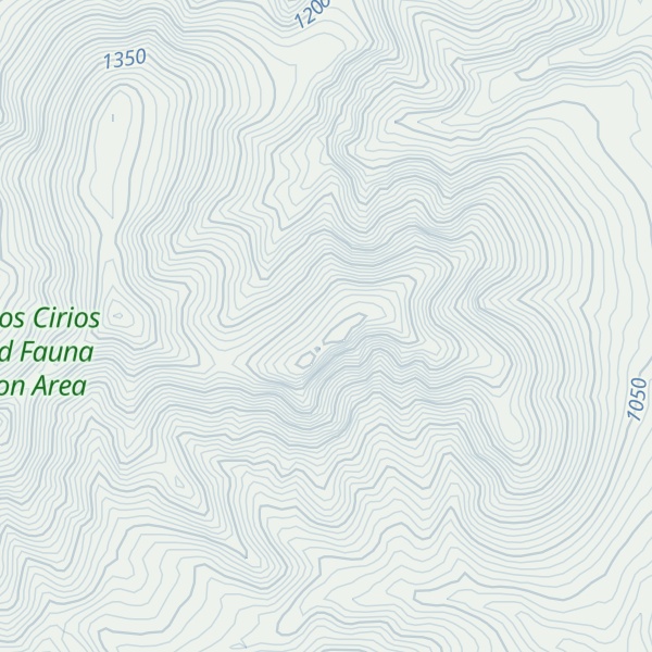 Map of Cerro Pedregroso