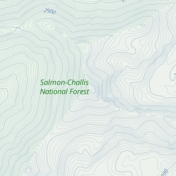Map of White Mountain West