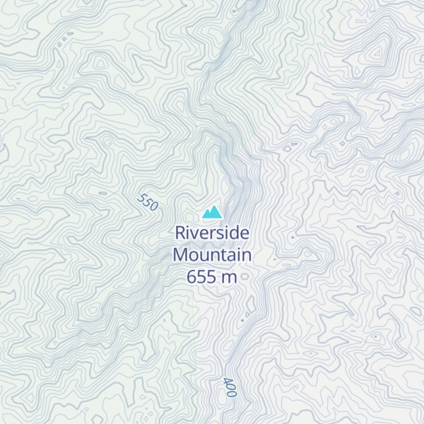 Map of Riverside Mountain