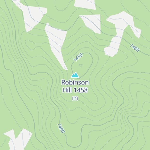 Map of Robinson Hill