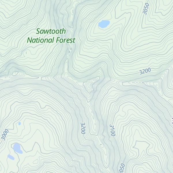 Map of Silver Peak