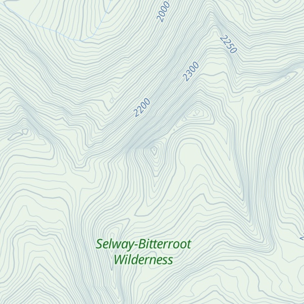 Map of Saddle Mountain