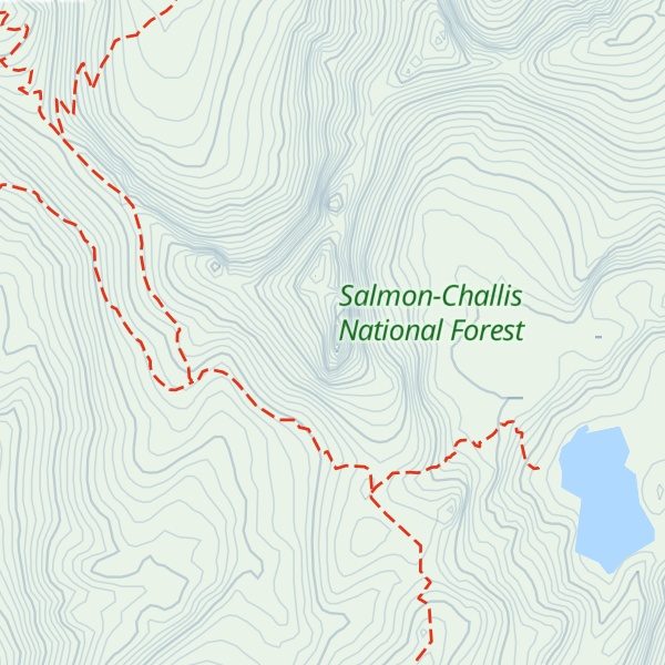 Map of Cathedral Rock