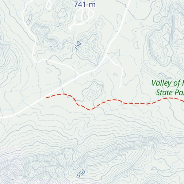 Map of Beehive Rock