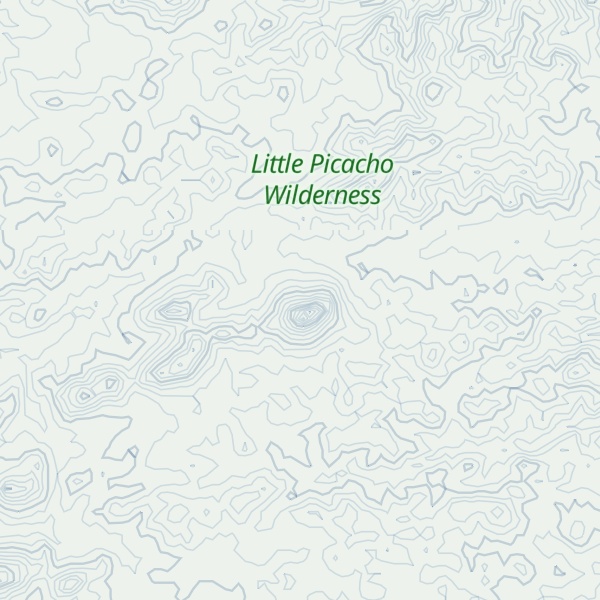 Map of Little Picacho Peak