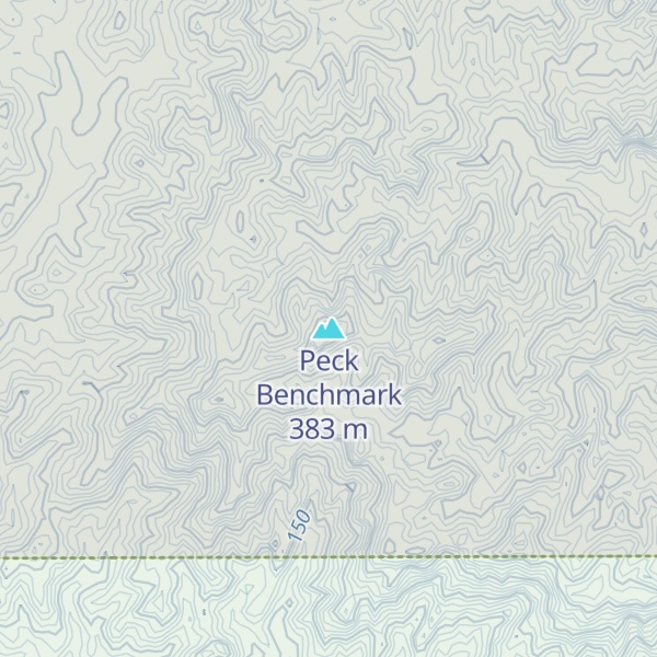Map of Peck Benchmark