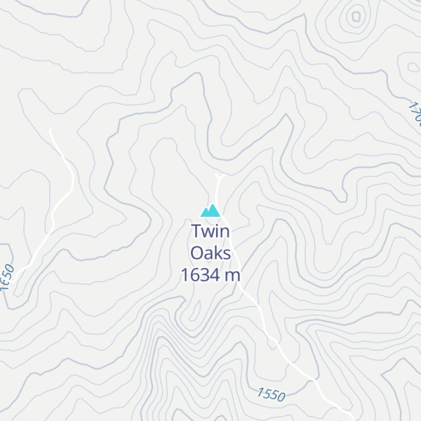 Map of Twin Oaks